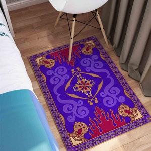 Salon Decor Rug, Front Door Rug, Classic Rug, Non Slip Rug, Modern Rug, Aladdin's Rug, Large Rug, Stair Rug, Hallway Rug, Corridor Rug, immagine 7