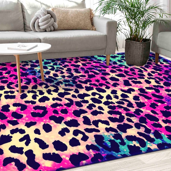 Pink Animal Rug - Etsy