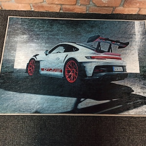 Car Print Rug, Car Rugs, Boy Room Rug, Garage Rug, Luxury Rug, Home Decor Rug, Anti-Slip Carpet, Boy Room Rug, Chenille Rug, Nursery Rug,