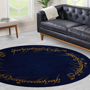 Round Rug, Pattern Rug, Thin Rug, Gift For Him, Modern Rug, Rugs, Rugs, Classic Rug, Colorful Rug, Front Door Rug, image 4