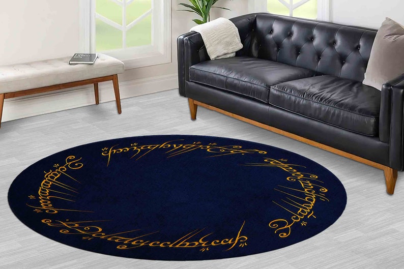 Round Rug, Pattern Rug, Thin Rug, Gift For Him, Modern Rug, Rugs, Rugs, Classic Rug, Colorful Rug, Front Door Rug, image 4