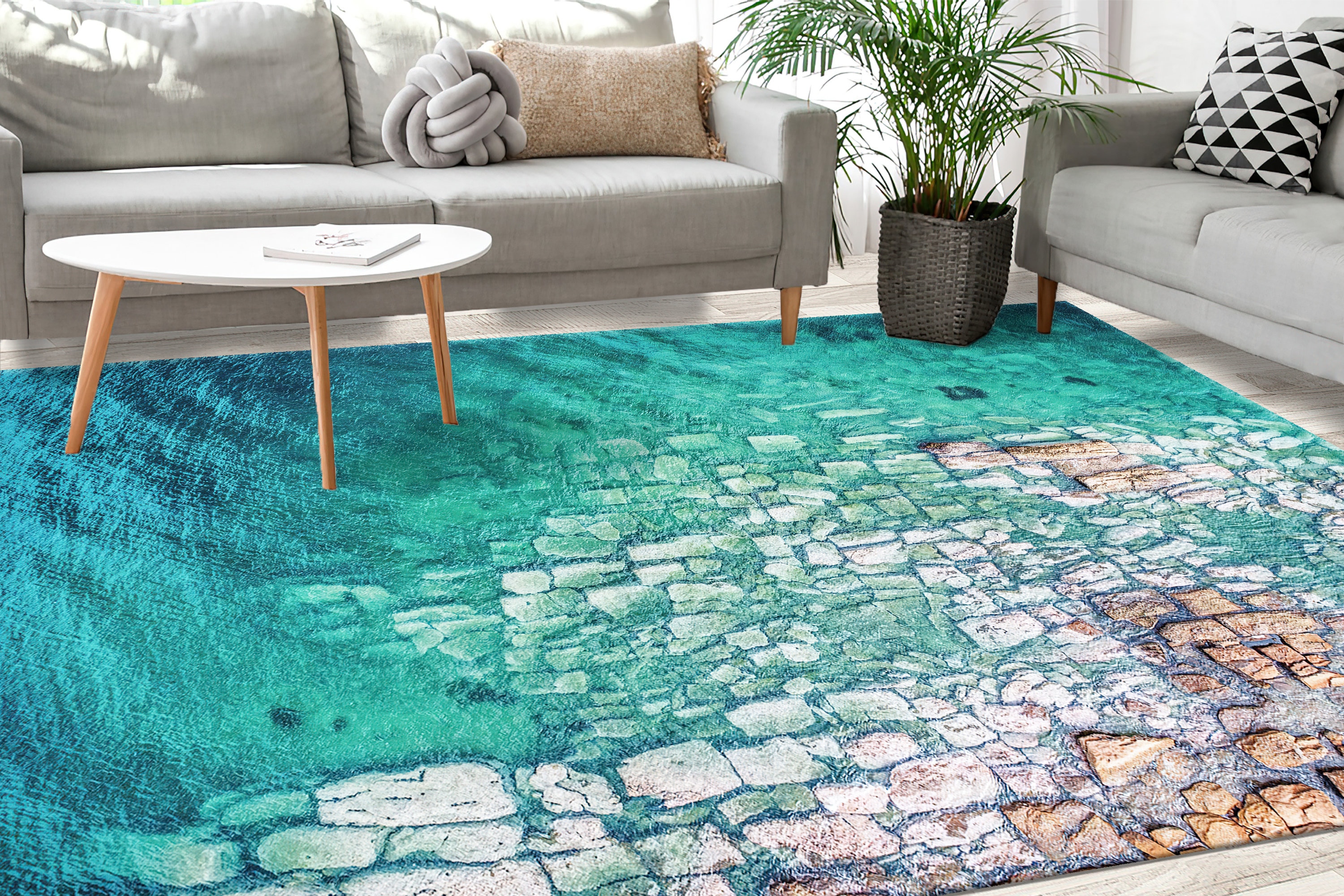 Classic Rug, Accent Rug, Car Mat, Personalized Gifts, View Rug, Sea Scenery Rug, Aboveal Ocean View Rugs, Personalized Rug, Decorative Rug,