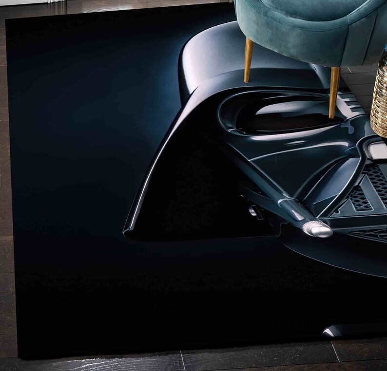 Home Decor Rug, Customs Rug, Pattern Rug, Personalized Gifts, Star Wars Darth Vader Rug, Star Wars Rug, Modern Rug, Office Rug, Man Cave Rug image 5