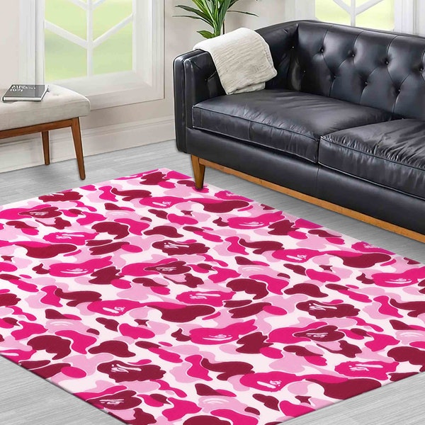 Accent Rug, Bridesmaid Gift, Door Mat, Personalized Gifts, Modern Rug, Pink Rugs, Pink Pattern Rugs, Popular Rug, Custom Rug,