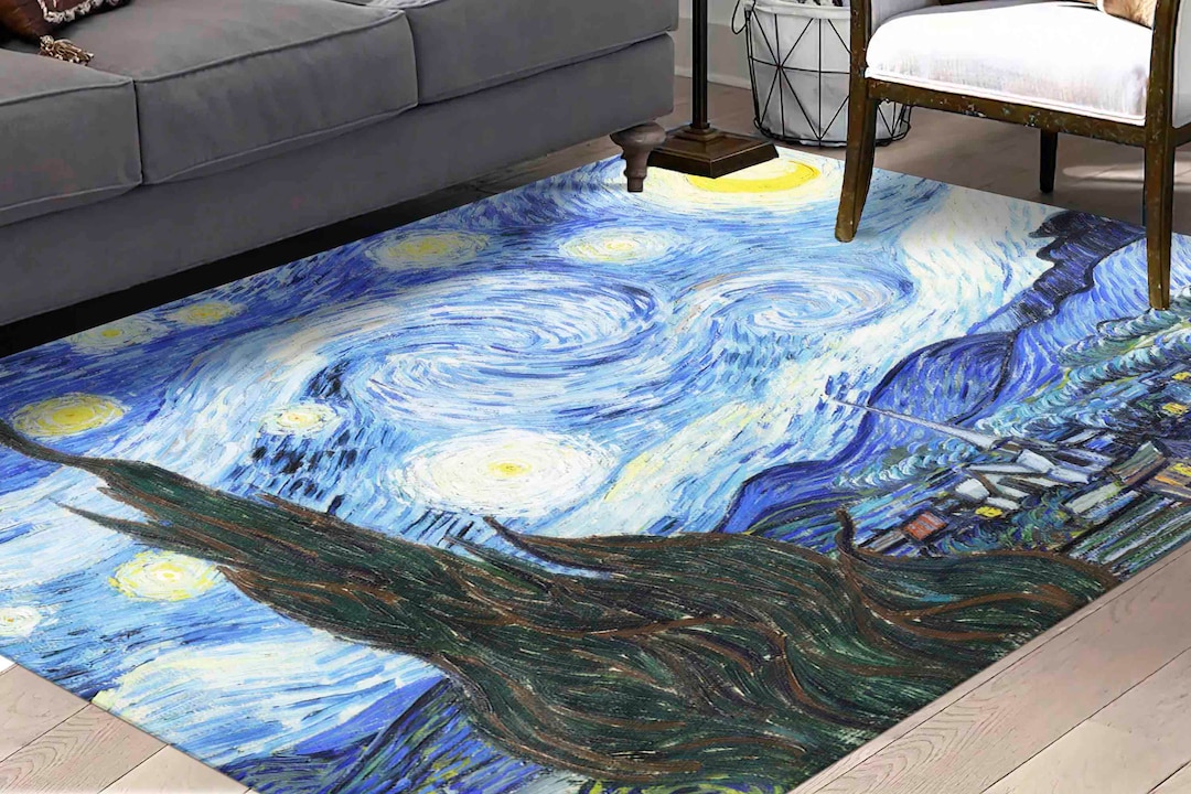 Cool Rug, Easy to Clean Rug, Colorful Rug, Personalized Gifts, Famous ...