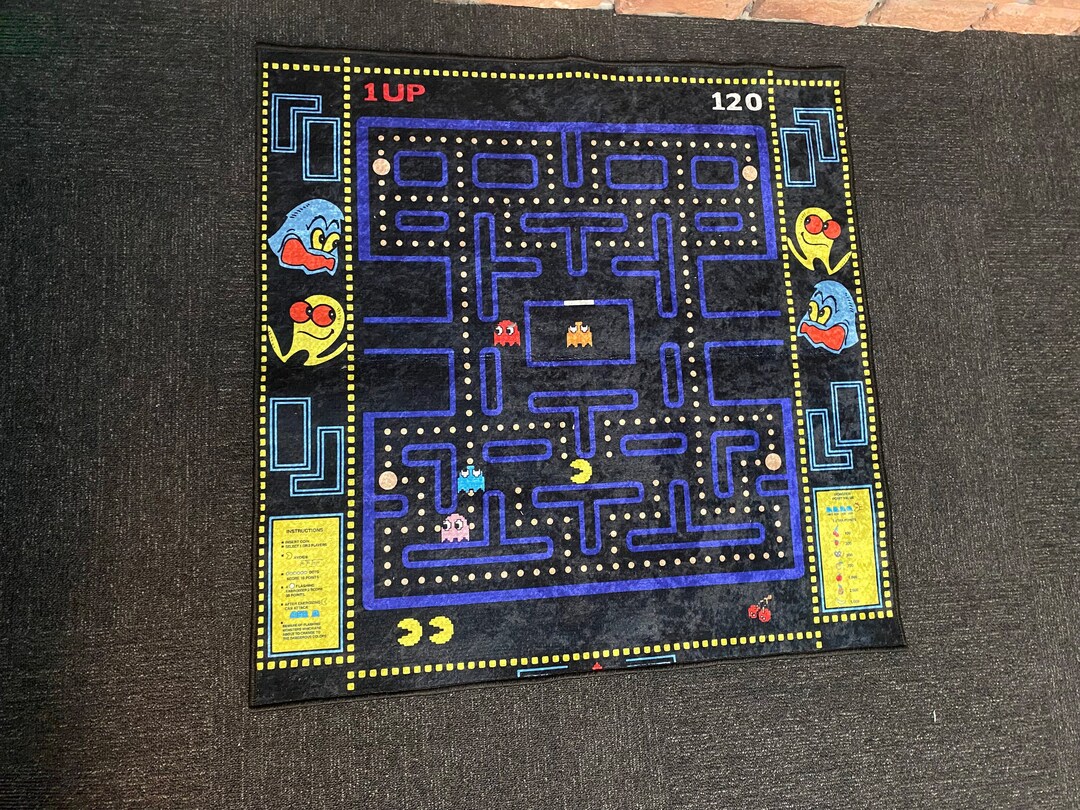 Large Rugs Game Play Room Rug, Large Rug, Wall Hanging Rug, Gift for the Home, Classic ...