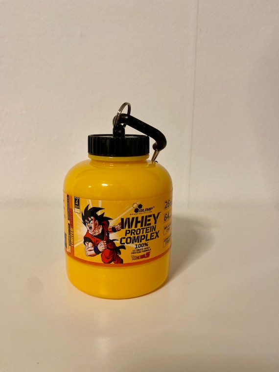 Mini Portable Whey Protein/myprotein Powder Bottles With Keychain