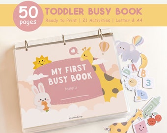 Toddler Learning Binder, Busy Book Printable, Kids Quiet Book, Preschool Activities, Homeschool Resources, Montessori Materials, Girls