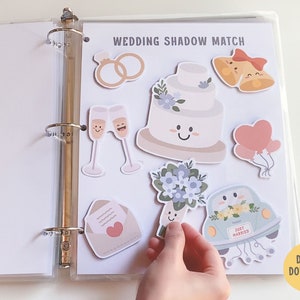 Kids Wedding Activity Book, Wedding Coloring Book, Wedding Favors, Kids Activity Book, Wedding Table Games, Printable Wedding Coloring