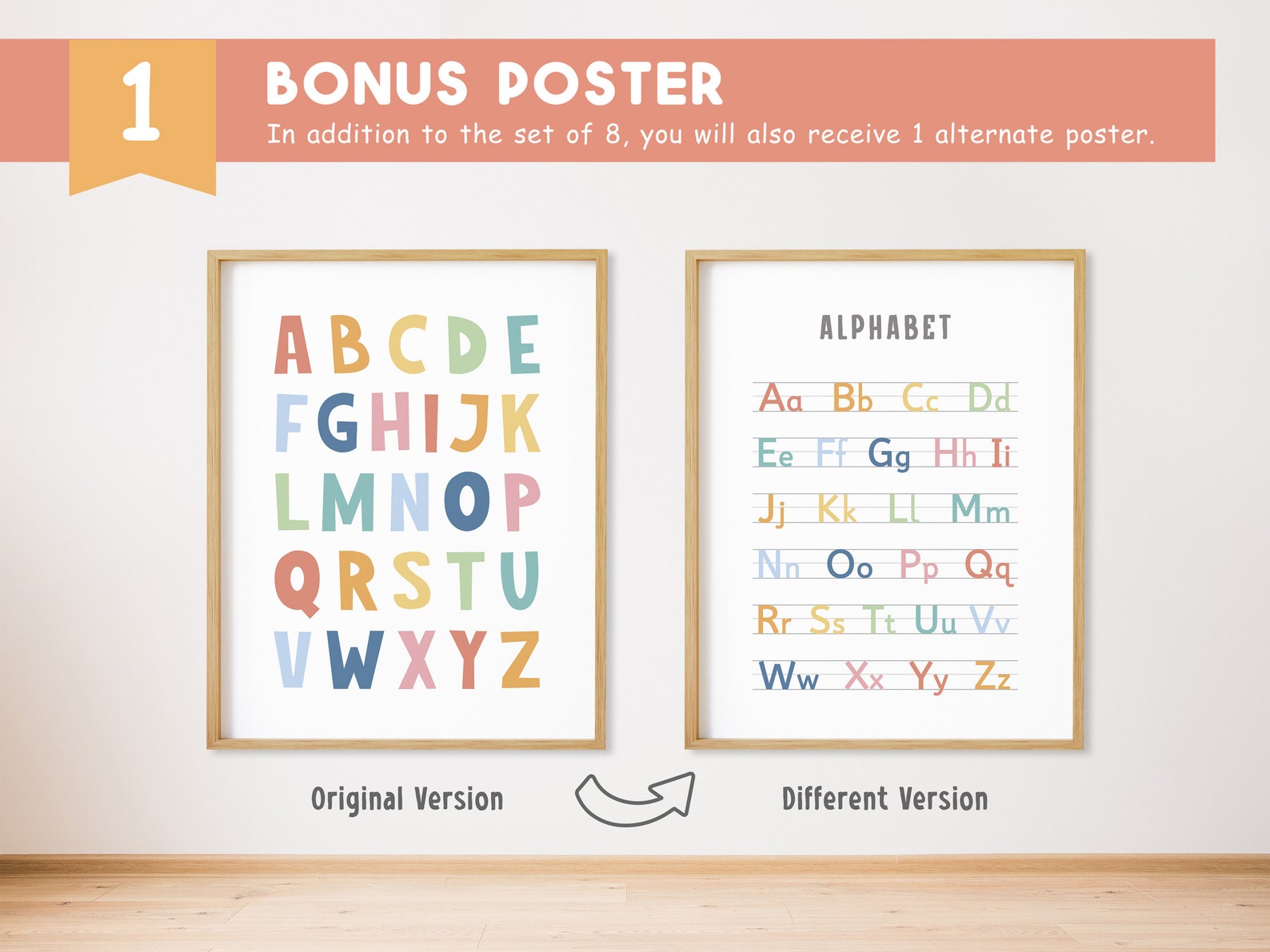 Set of 8 Educational Posters, Montessori Classroom Decor, Homeschool ...