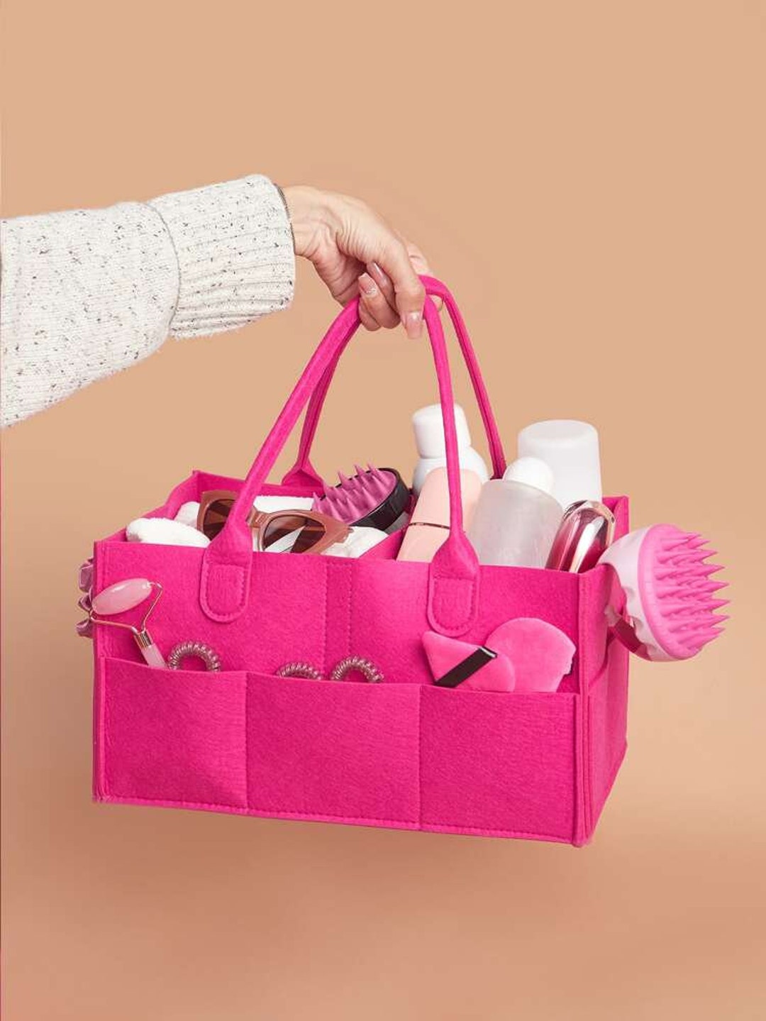 Fabric Storage Bag Plain Travel Storage Bag for Outdoor Etsy