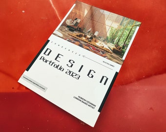 Minimalist Portfolio Architecture Template Adobe InDesign