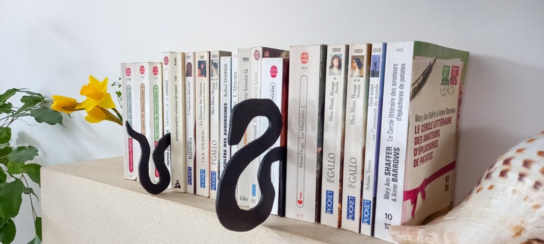 Snake - Decoration for Bookcase - Etsy