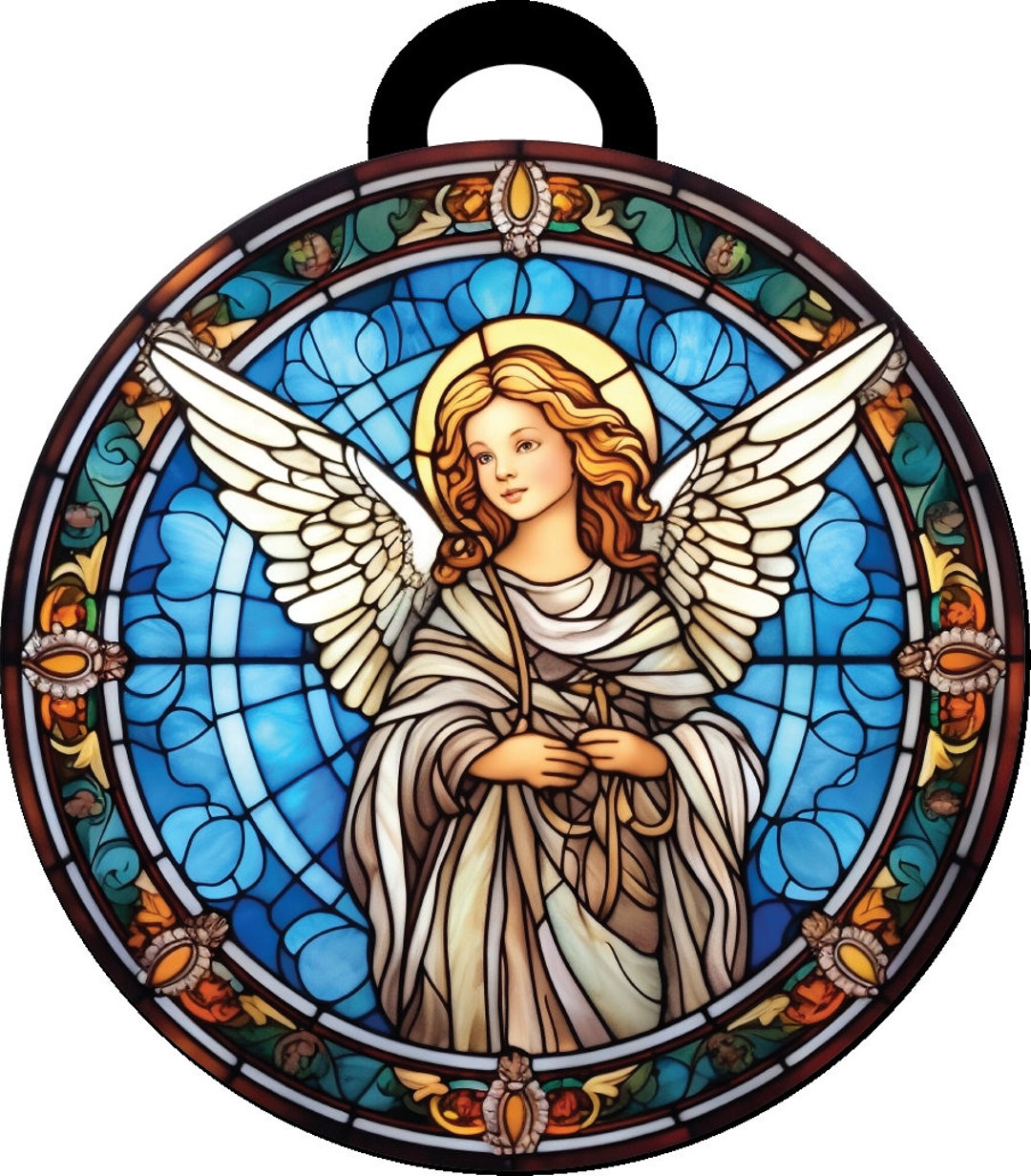 Wholesale Stained Glass Look Wood Ornament Collection 1 Etsy