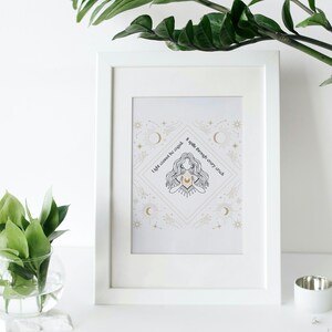Light Cannot Be Caged - Feminine wall art digital download | Digital download wall art - women empowerment | self-love printable wall art