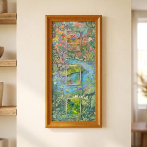 Custom Pokémon TCG Extended Art Frame | Bulbasaur Evolution Line Display Case | Collector Gift & Wall Art