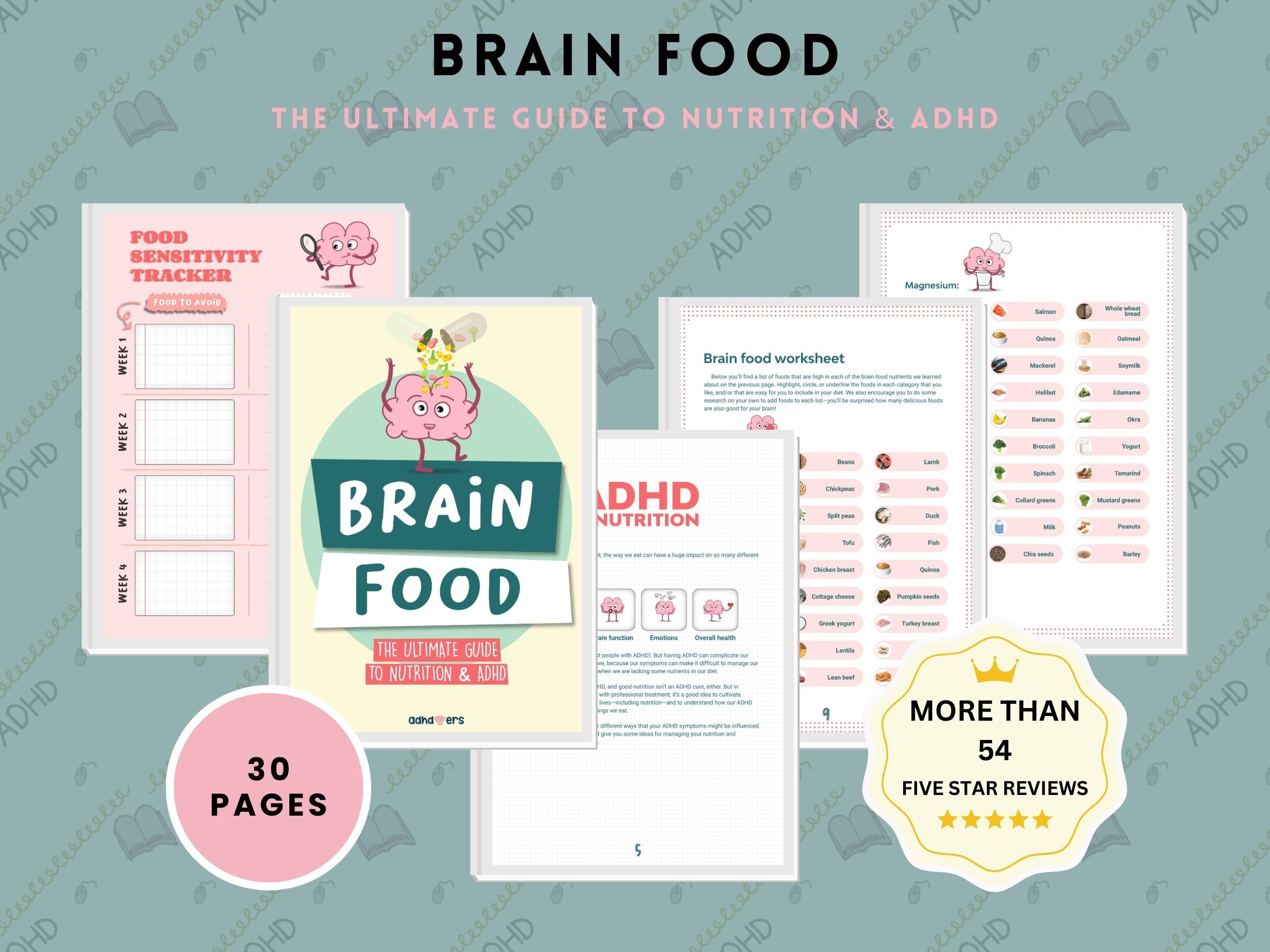 ADHD Nutrition Mastery, ADHD Food Guide, Nutrition Mastery Guide, Nutrition Guide, ADHD and