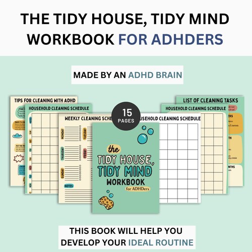 ADHD Cleaning Hacks the Ultimate Guide to Tackling Mess and Etsy