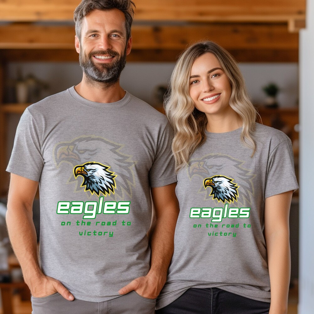 Eagles On The Road To Victory, It'S A Philly Thing, Nfl Football Tee, Unisex Softstyle T-Shirt Tshirtbazaar Fans