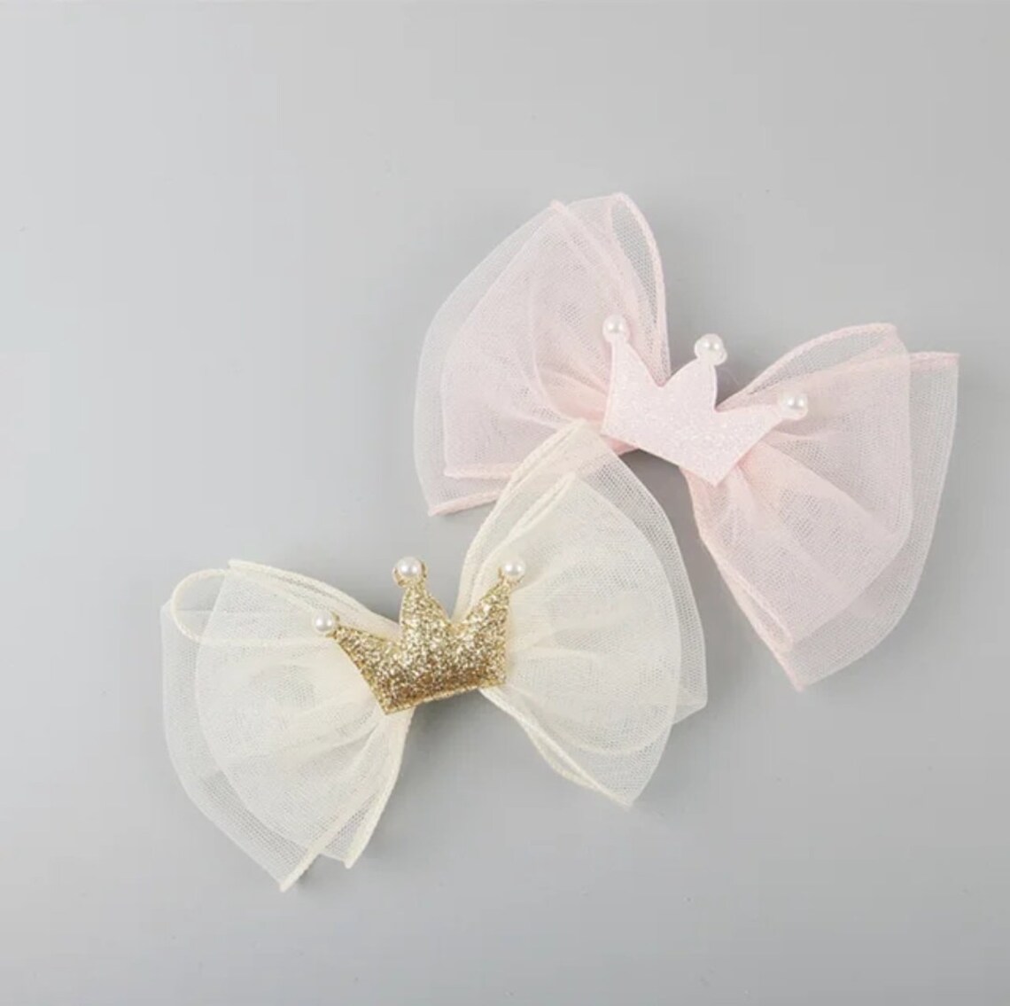 Princess Hair Bow - Etsy
