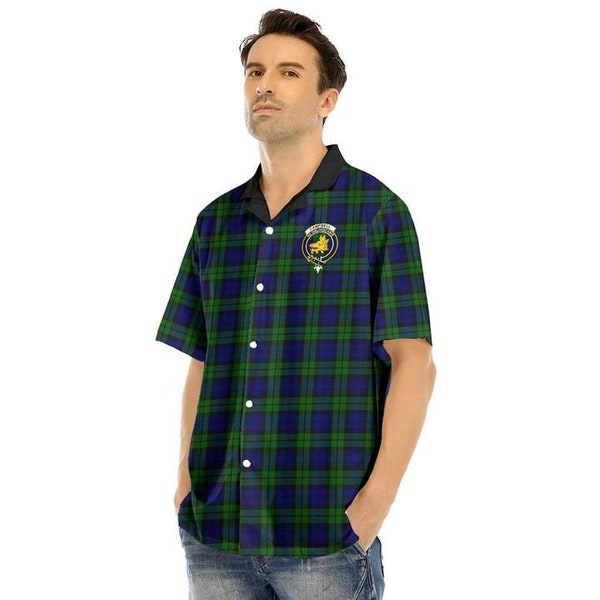 Campbell Family Tartan Men Shirt