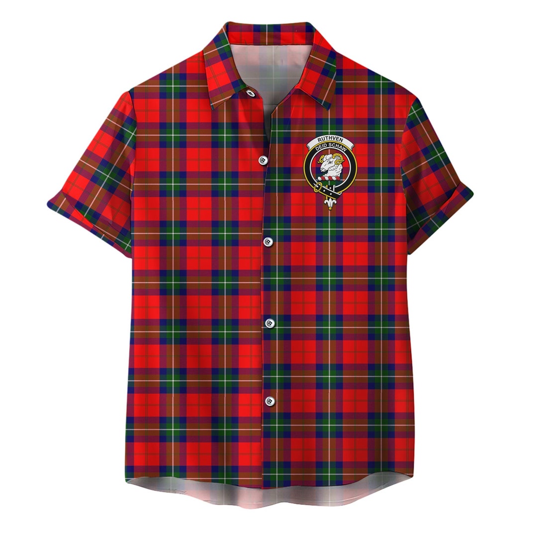 Ruthven Tartan Clothing Scottish Clan Ruthven Family Clan Etsy UK