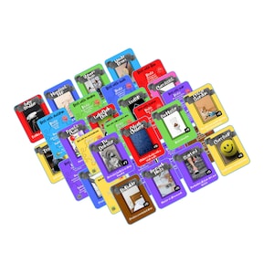 Super Fantastic Chore Ninja speelkaartspel laat kinderen het karwei-spel opruimen, help kinderen bij het opruimen van kinderklusjes-spelkaarten
