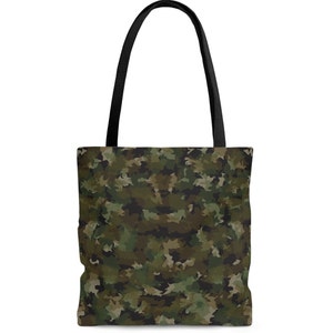 Camoflage Tote Bag military camo bag
