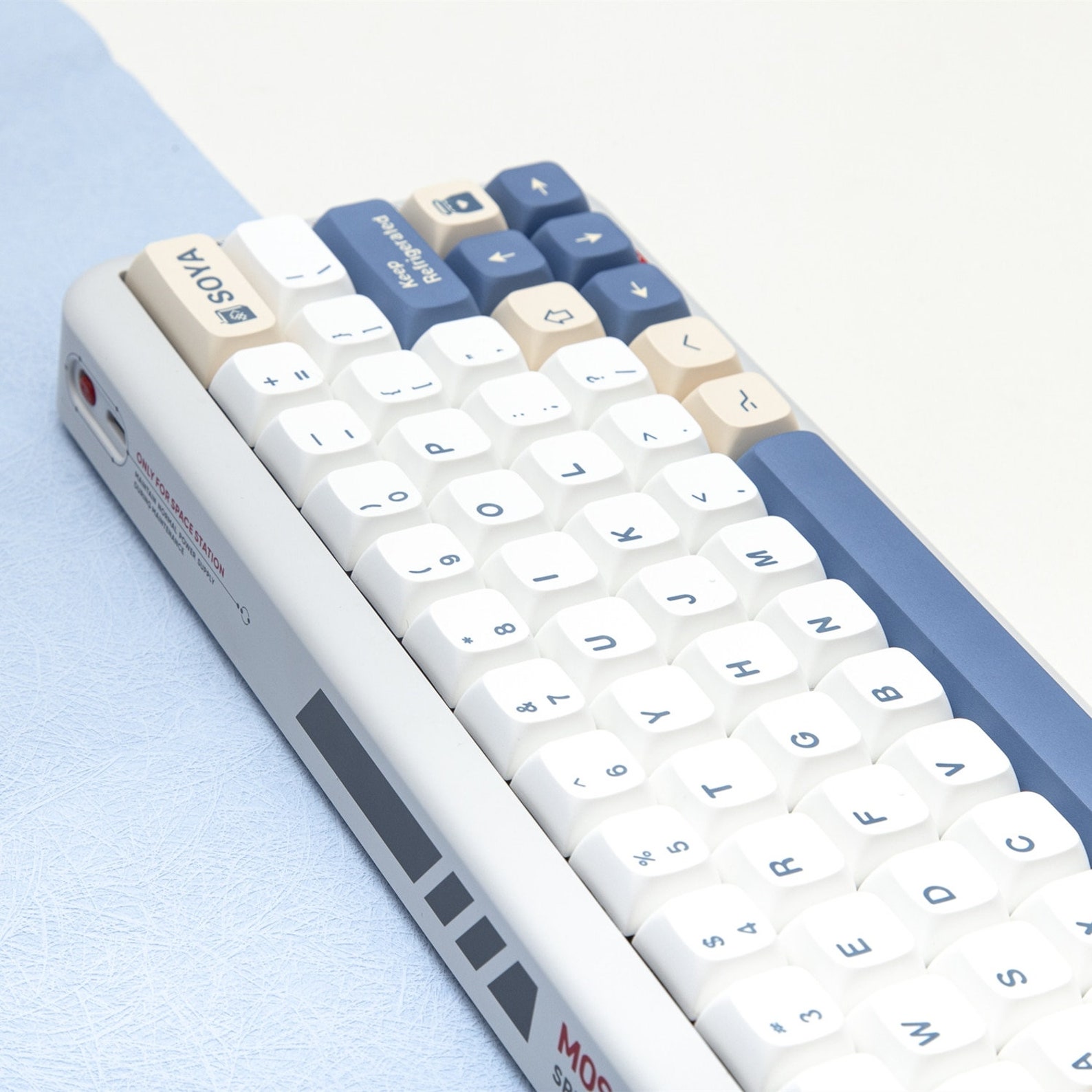 Hyekit PBT Keycaps 138 Keys Soy Milk Keycaps Dye-Sublimation Cute