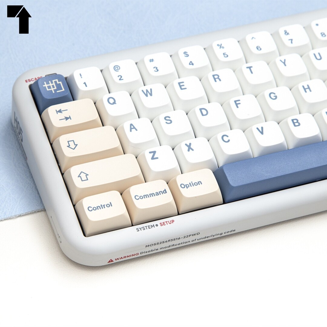 THOCK PBT Soy Milk Keycaps 144 Keycaps Dyesublimation Etsy