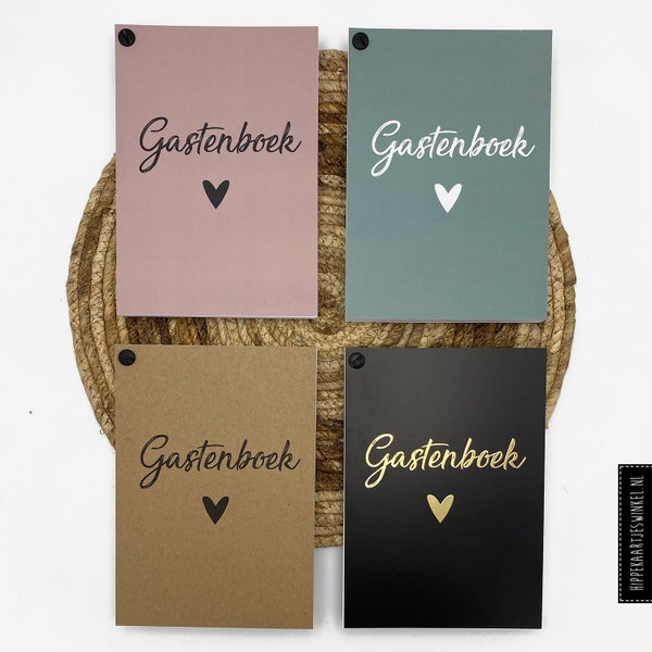 Gastenboek Bruiloft