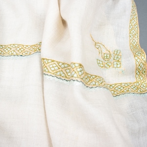 Ivory Pashmina Shawl – Handloomed Kashmir Cashmere Wrap | Ultra-Soft Luxury Scarf, Handmade Gift for Her, Special Occasion Stole, 28x80&quot;