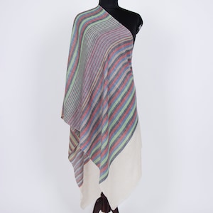 Valentine Gifts, Ivory Pashmina Scarves, Women Beautiful Shawl, Modern Women Shawl, Artistic Stylish, Trending Women Winter Wraps Gift,