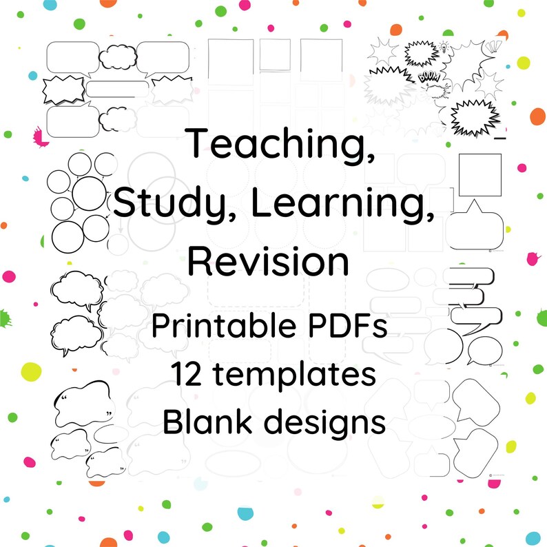 14 PDF Printable Pdfs, Event Group Planning, Kids Activity, Brainstorms ...