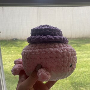 Stuffed Whale w/ Top Hat