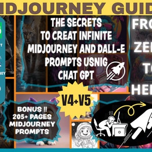 AI Professional Midjourney Prompt Guide| Midjourney Ai Art| Bester Midjourney-Prompt| Digitale Kunst| Kunst generieren| Kunstdruck