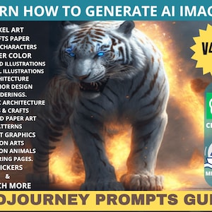 AI Professional Midjourney Prompt Guide| Midjourney Ai Art| Bester Midjourney-Prompt| Digitale Kunst| Kunst generieren| Kunstdruck