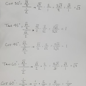 Trigonometry Math Problems and Solutions - Etsy