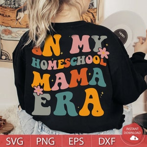 W mojej erze domowej mamy PNG SVG, domowa mama PNG, domowa mama Svg, mama motyl Png sublimacja, domowa mama Svg Cricut