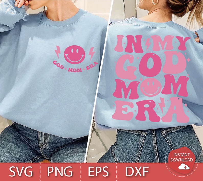 In My God Mom Era Svg in My Mom Era Svg Png God Mom Svg God - Etsy
