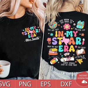 In My Staar Era Svg Png , Custom Teacher Svg Png, Testing Day, Staar Testing Team, Testing Coordinator, Back to School Png, State Testing