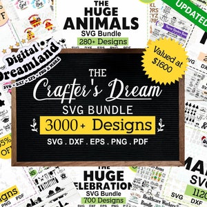Pacote empresarial SVG e PNG para professores – 3.000 arquivos, além de fontes, modelos Canva e mockups – Licença comercial incluída – Tempo limitado
