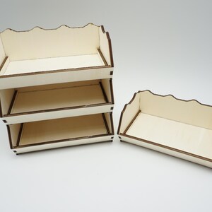 Stapelbare Box Laser Datei – Stackable Box SVG für 3mm Holz