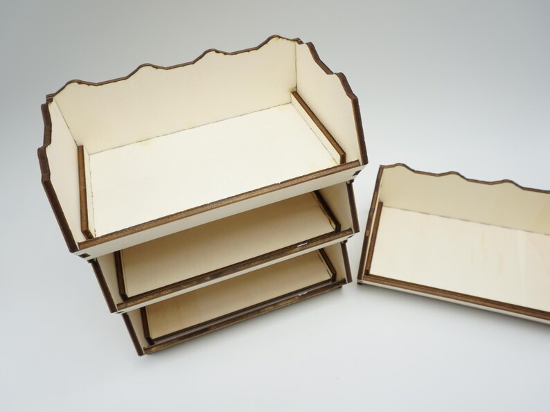DXF Box Design – stabile Laser Cut Storage Box stapelba