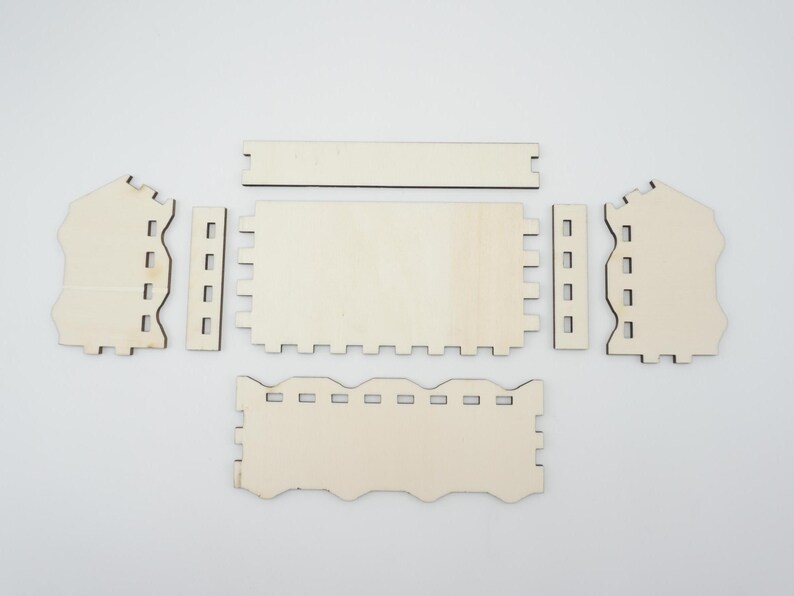 Laser Cut Organizer Box – Stackable Storage Box SVG Schnittteile