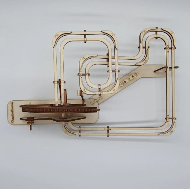 Run Around Loop Marble Run/ball Run Digital Download SVG / DXF for Cutting/lasering 3.0 ...