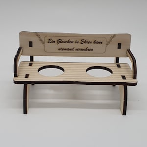 Download digitale della panca per liquori | DXF SVG | Idea regalo in legno | Lima laser per la laseratura