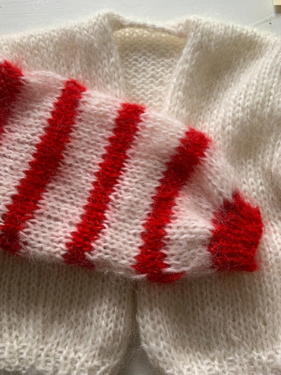 Patron tricot Bernadette à rayures en néerlandais France