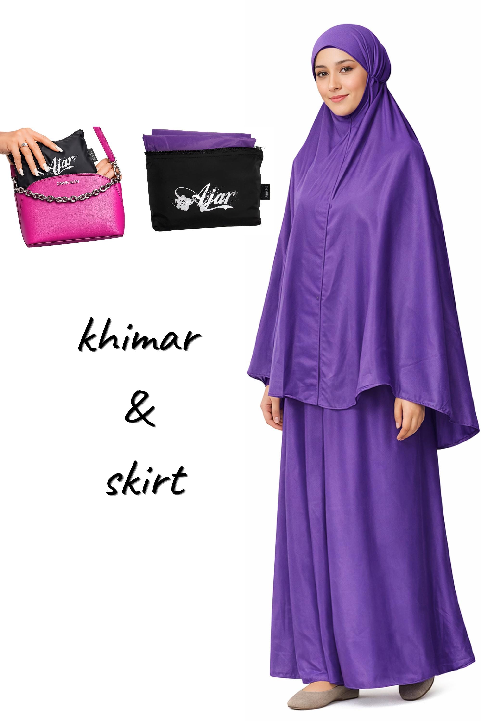 Pocket Size Portable Prayer Dress for Muslim Women and Teens