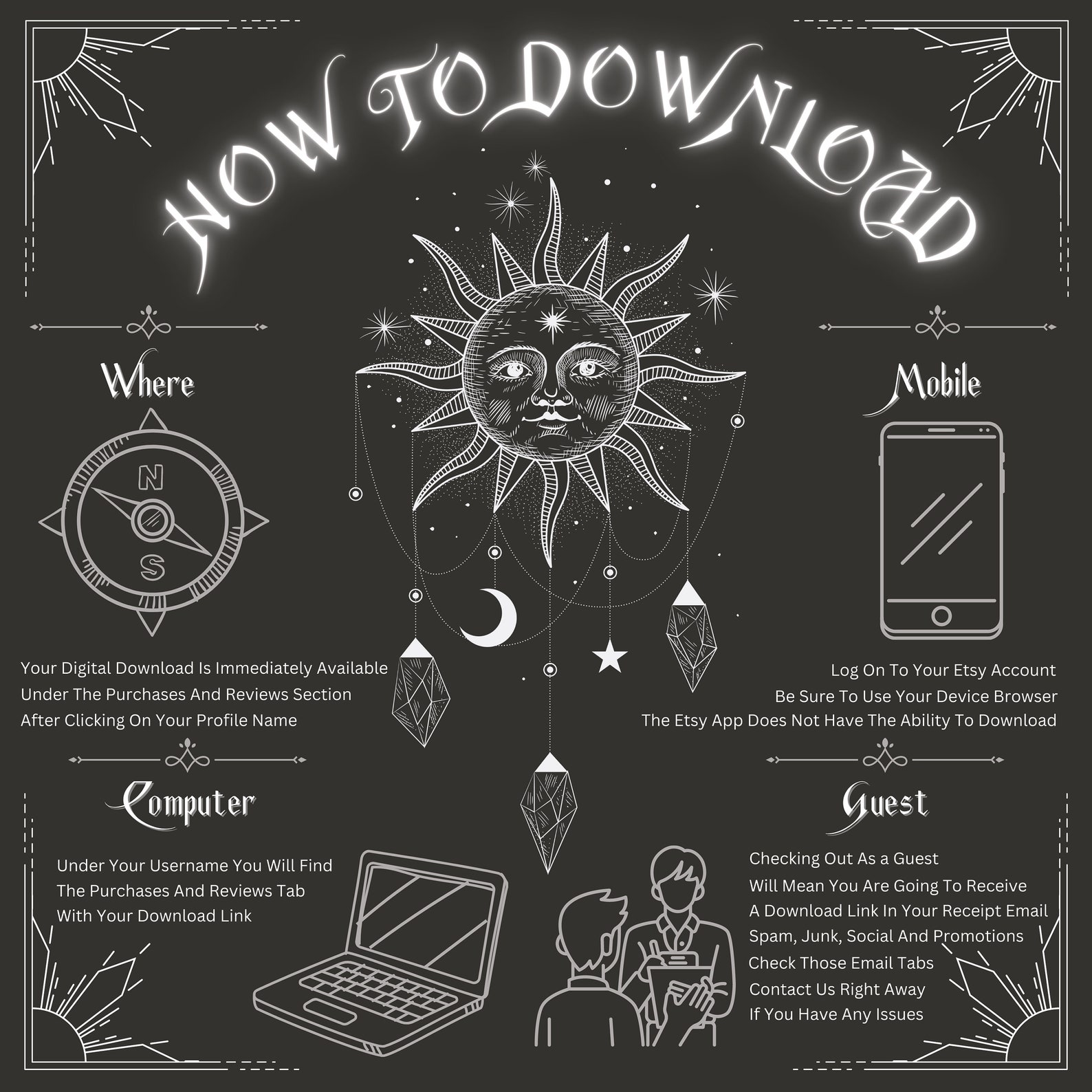 Gargoyle Gargoyles Silhouette Set Art Vector SVG Digital Etsy